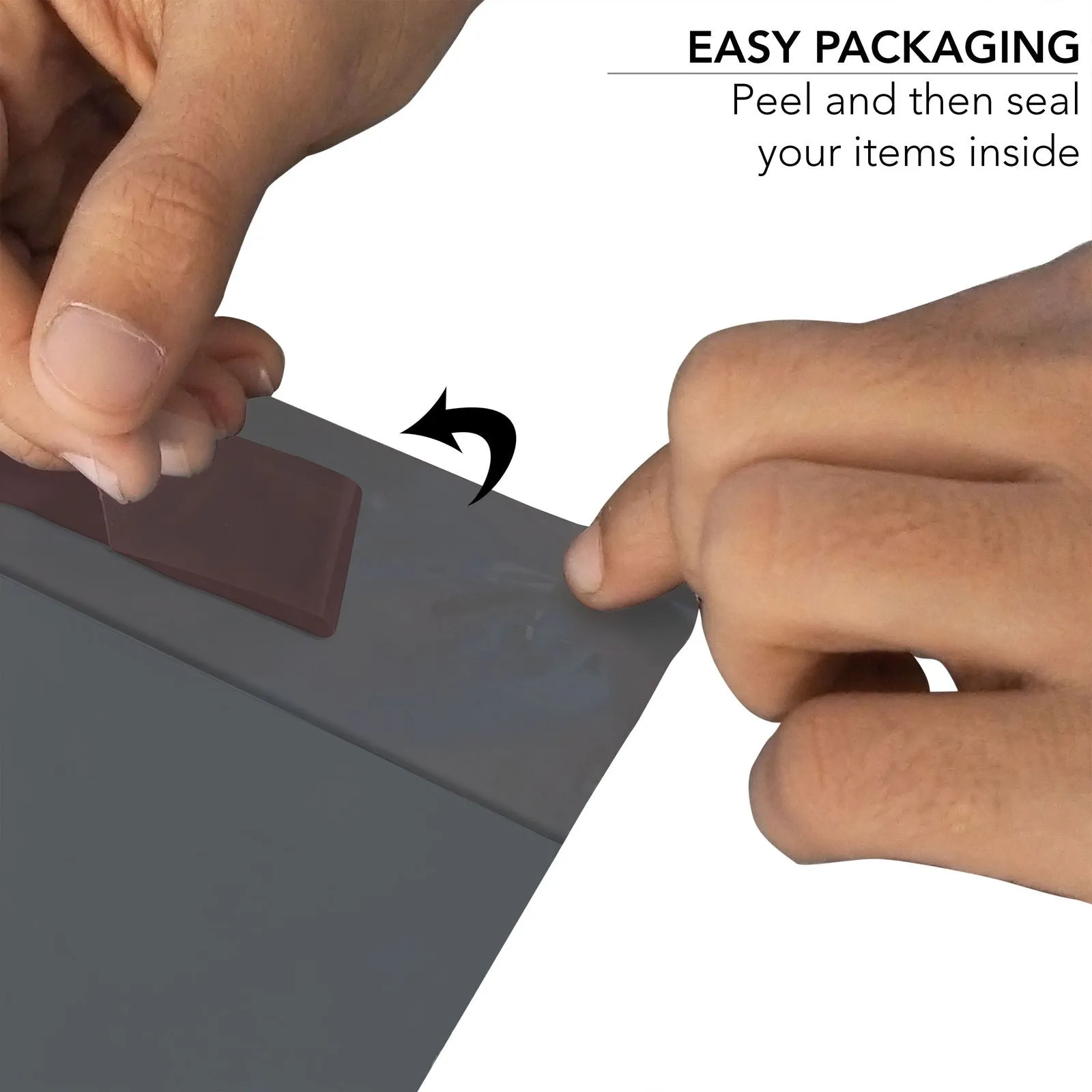 100 Mixed Size Mailing Poly Postal Self Seal Bags 4 Sizes 25 from Each