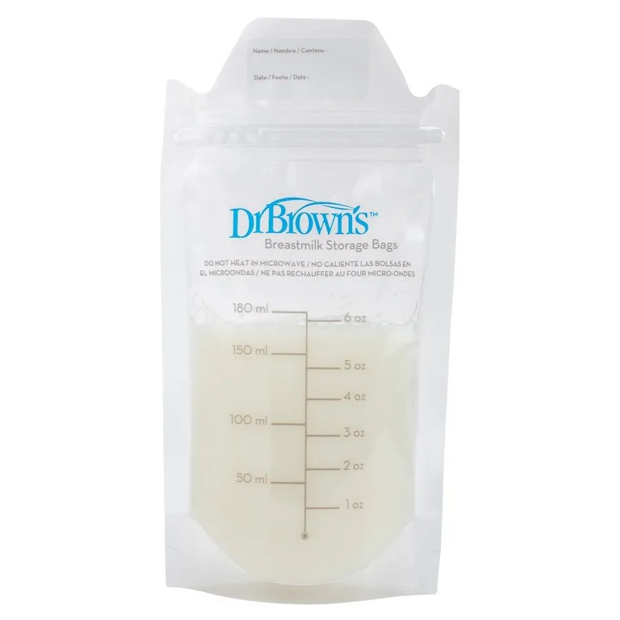Dr. Brown's Breastmilk Storage Bags (50)