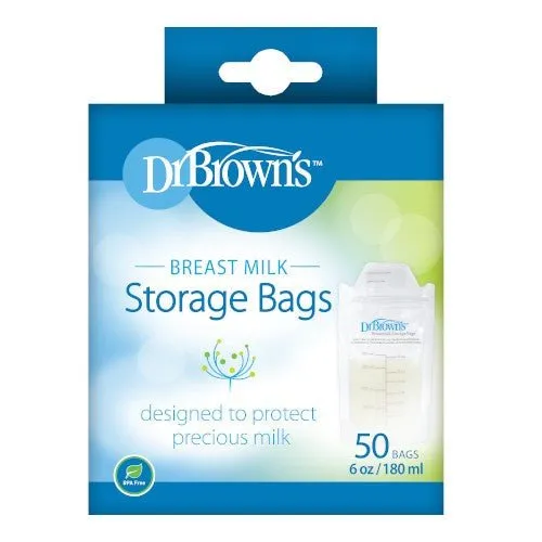 Dr. Brown's Breastmilk Storage Bags (50)