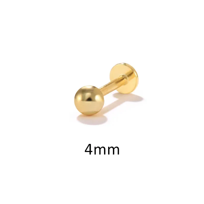 Essential Flat Back Piercing Stud (16G)