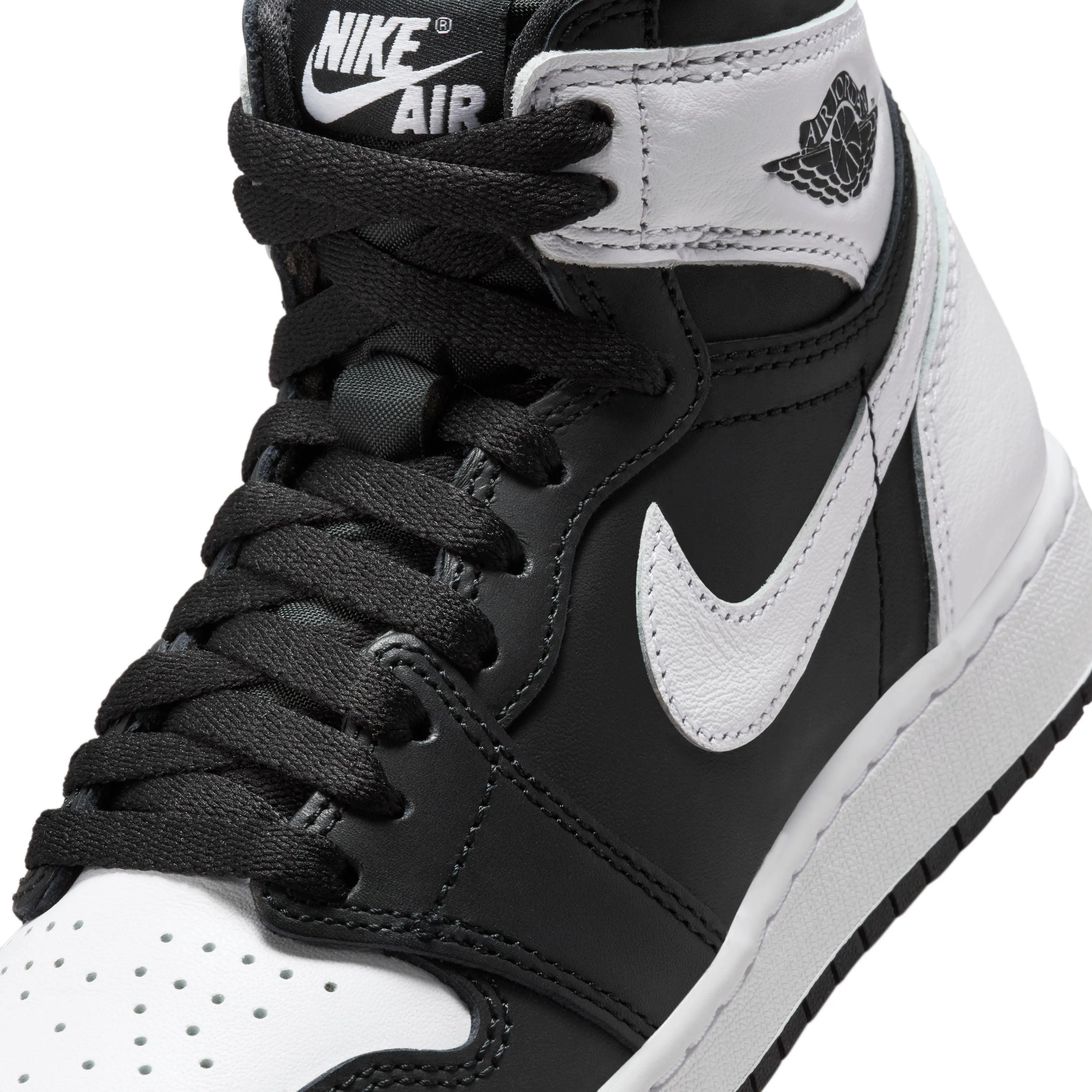 Kids Air Jordan 1 High OG 'Black White'