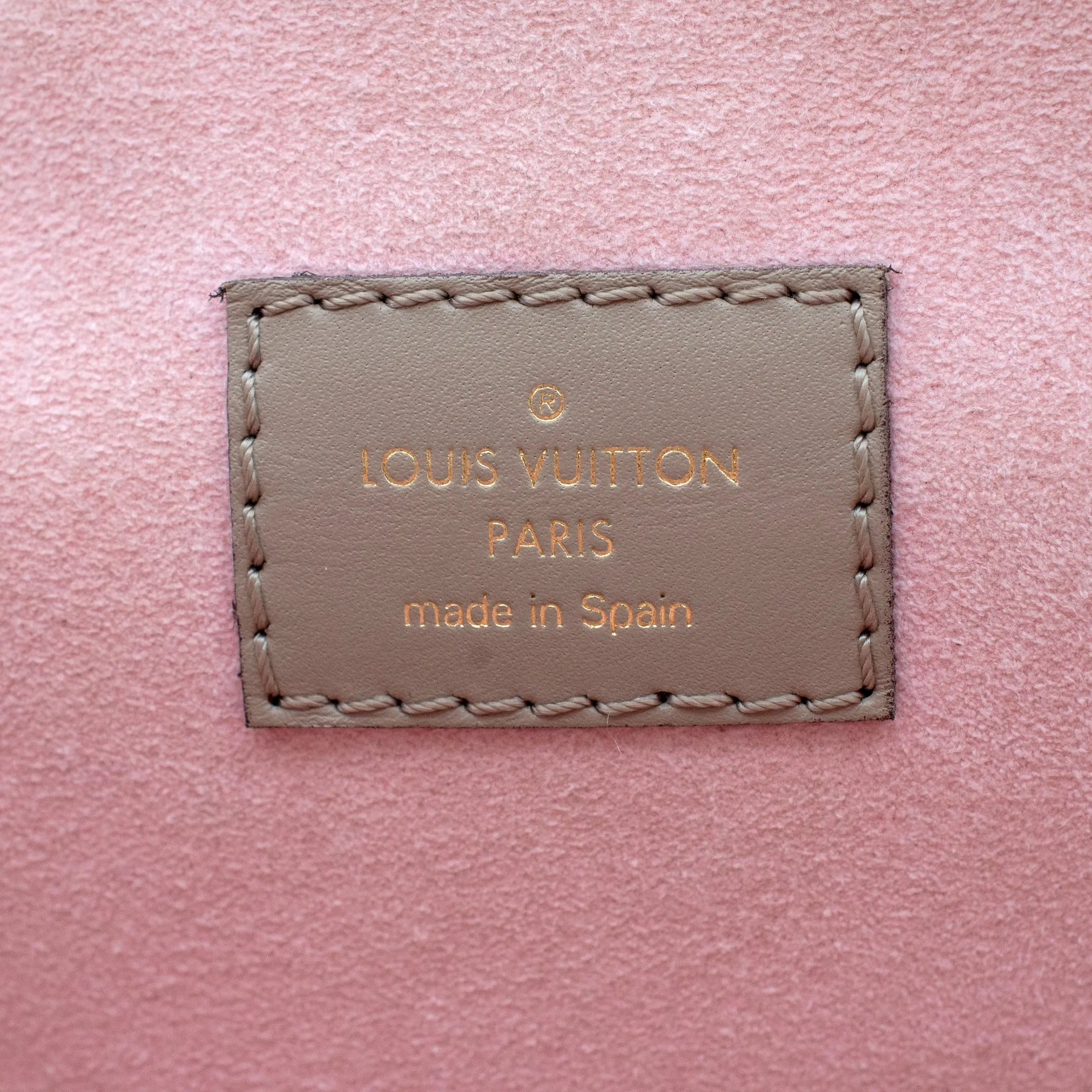 Louis Vuitton Monogram Empreinte Montsouris PM M45410 Ladies Leather Backpack W/Box