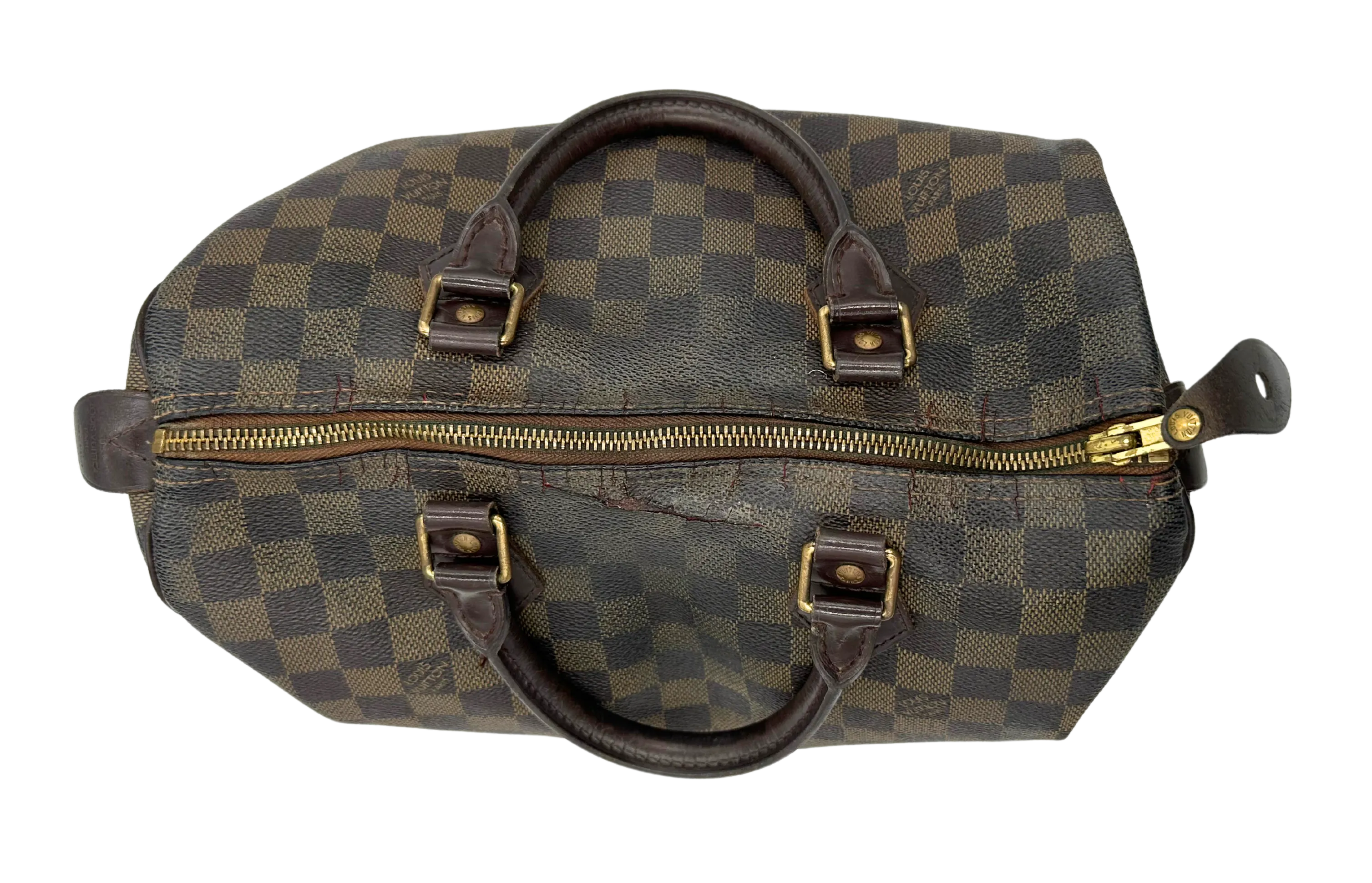 Louis Vuitton Speedy Damier Ebene Handbag