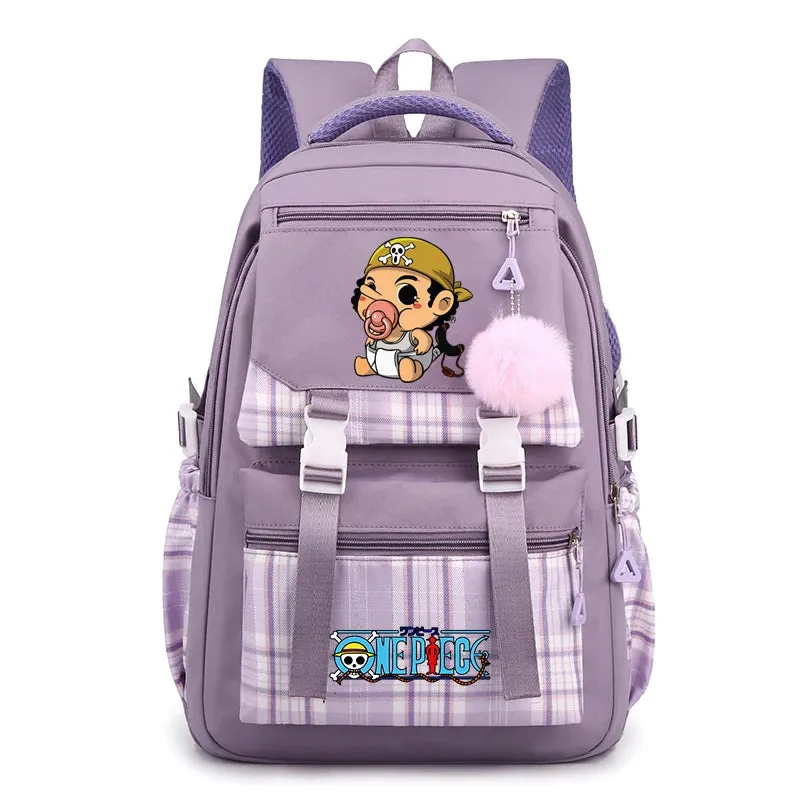 One Piece Anime School Bag
