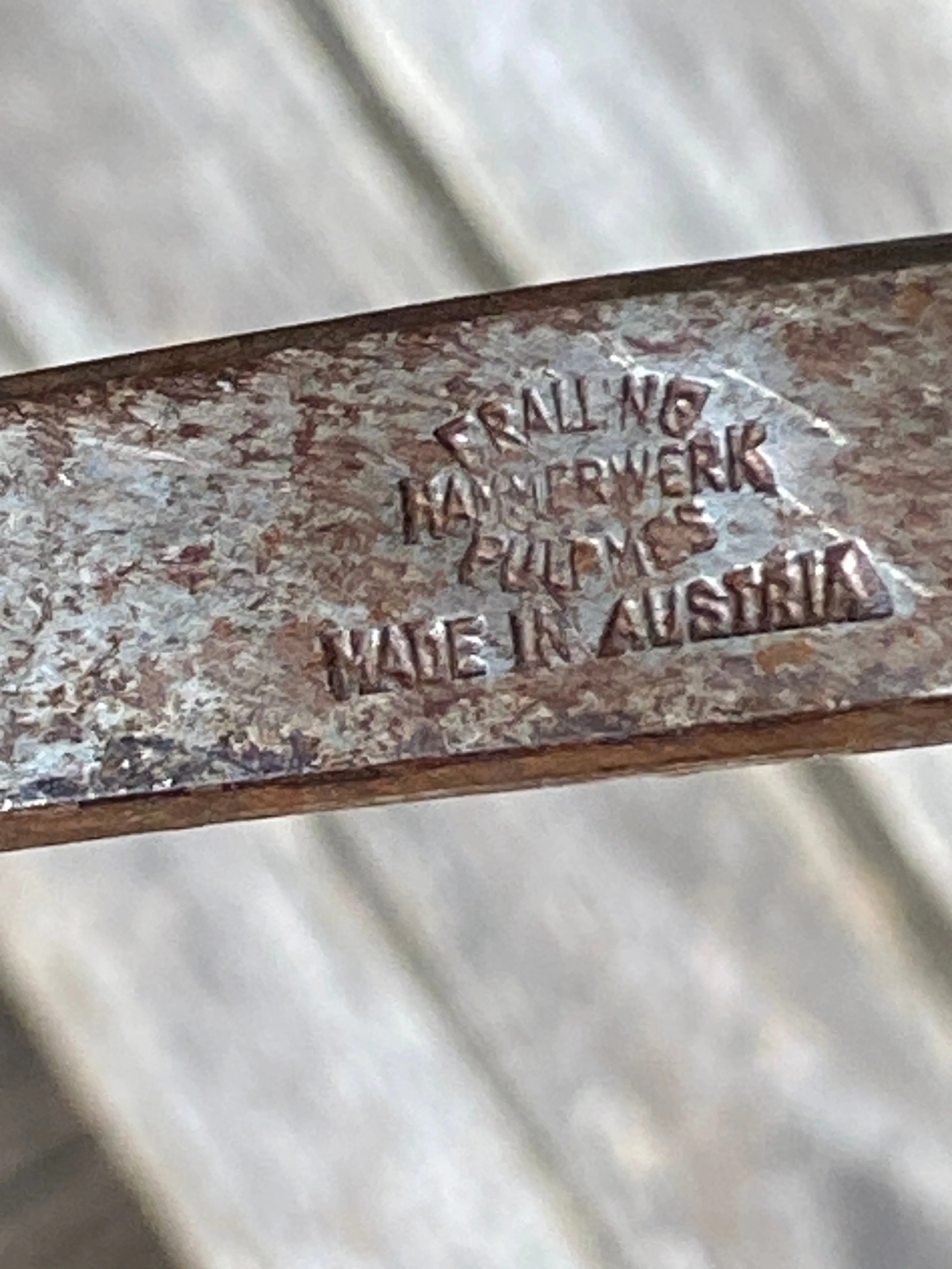 Vintage Mountaineering Ice Axe- F Ralling Fulpmes