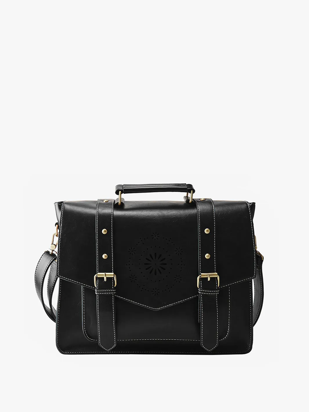 Women's Faux leather Classic Briefcase